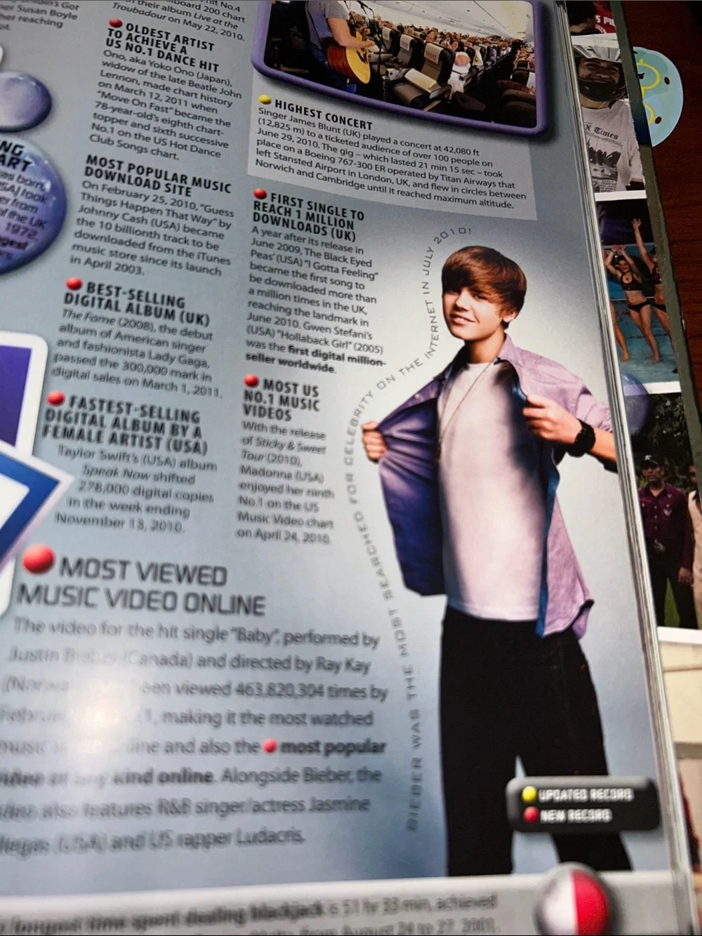2012 Guinness World Records Hardcover Book Used